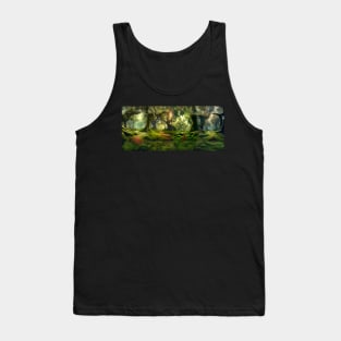 Fantasy Gnome Forest Tank Top